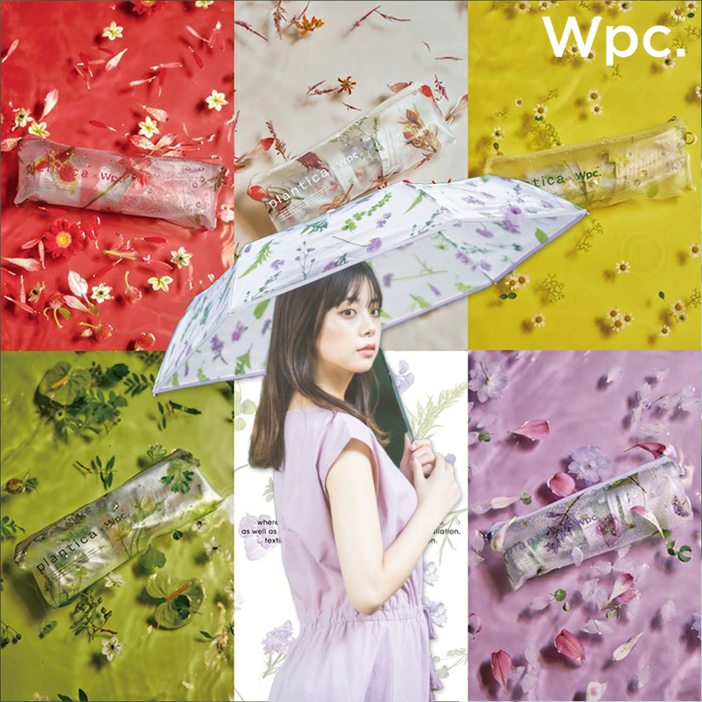 WPC우산 튼튼한 3단우산 가벼운 투명 반투명 비닐 우산